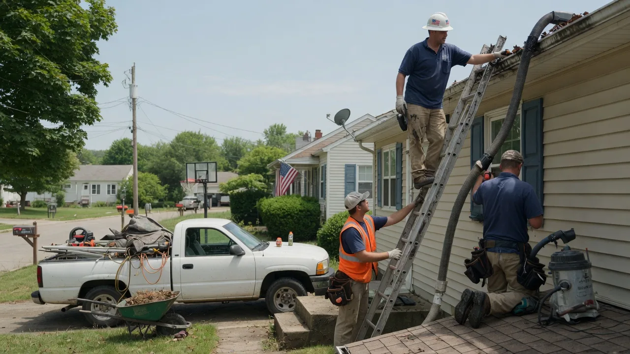 Gutter Installation in Rockbridge, OH near me